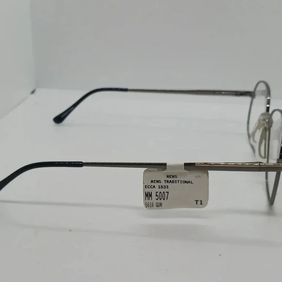 NWT MEN'S MM5007 TRADITIONAL EYEGLASS FRAMES GUNMETAL